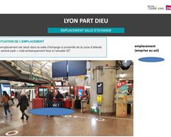 Gare de Lyon Part Dieu - Emprise et réserve, Vente à emporter de type coffee shop